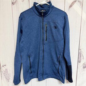 The North Face Men’s Canyonlands Full Zip Jacket XL Blue Heather EUC